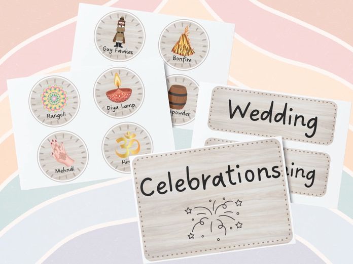 Display - Celebrations Pack with Vocab