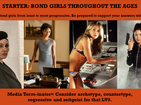 YEAR 10 EDUQAS JAMES BOND POSTERS UNIT (7 LESSONS)