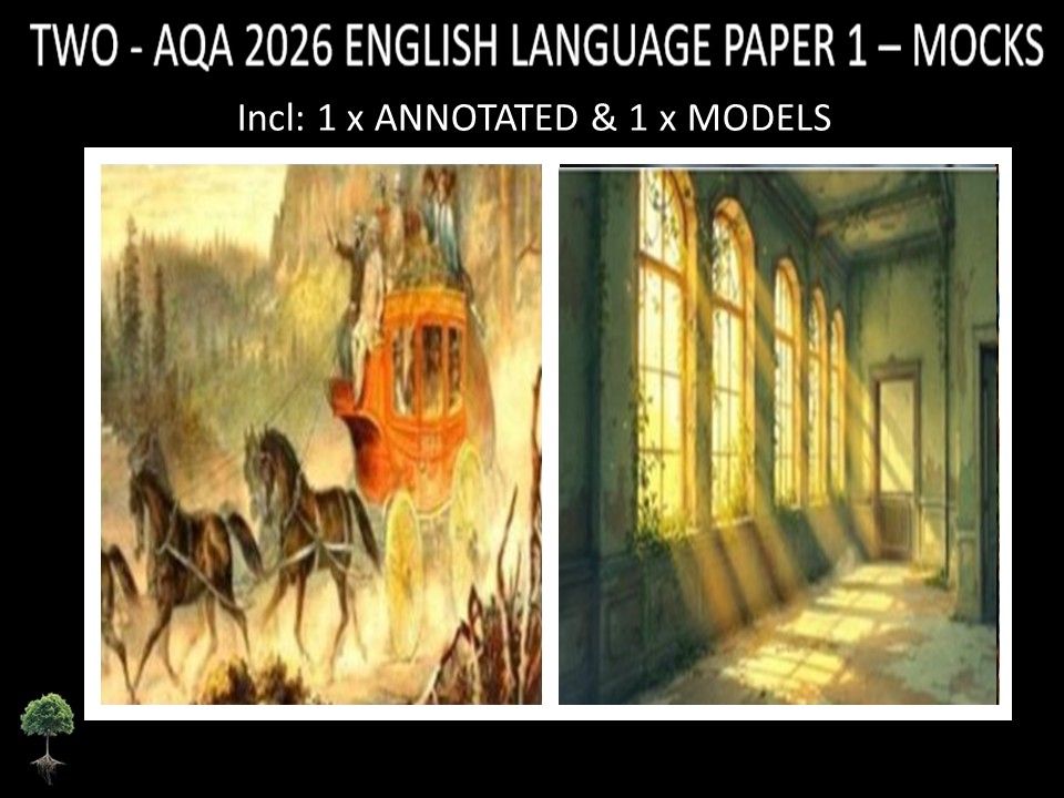 TWO - AQA PAPER 1 | 2026 FULL MOCKS | ANNOTATED | MODELS
