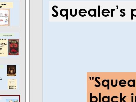 Animal Farm: KS3 Paragraph Support Lesson Set 2-4