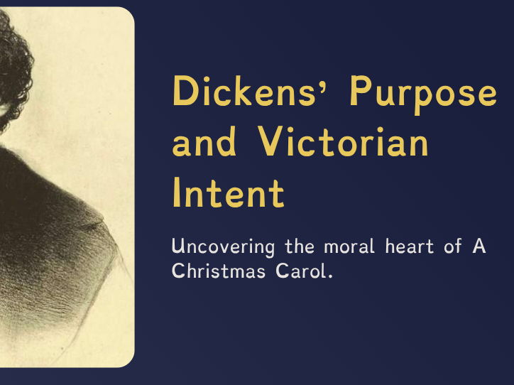 A Christmas Carol - Lesson 1 — Dickens, Poverty & Allegory