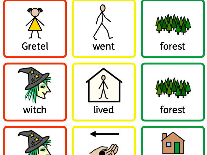 Colourful Semantics - Traditional Tales