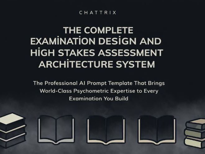 The Complete Examination Design and High Stakes Assessment Architecture System