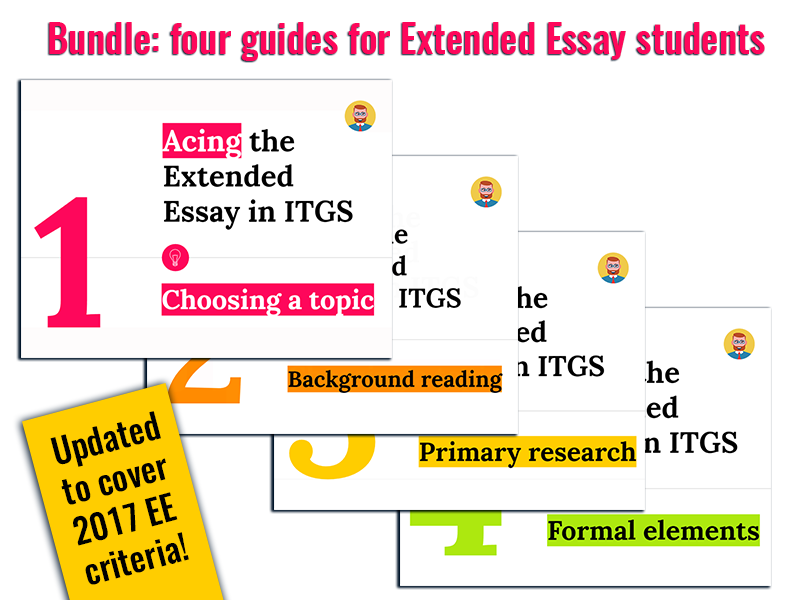 extended essay itgs examples