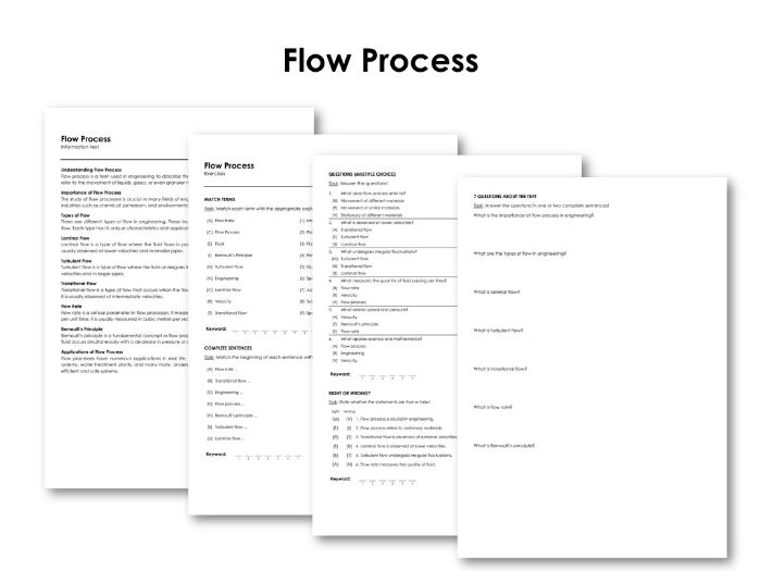 Flow Process | Teaching Resources