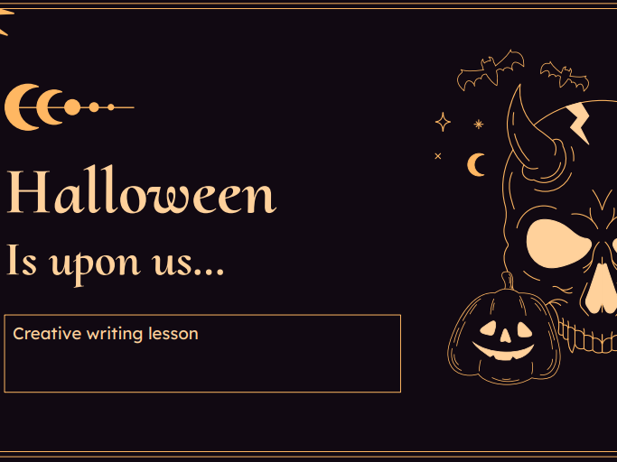 Gothic Creative Writing - Halloween.