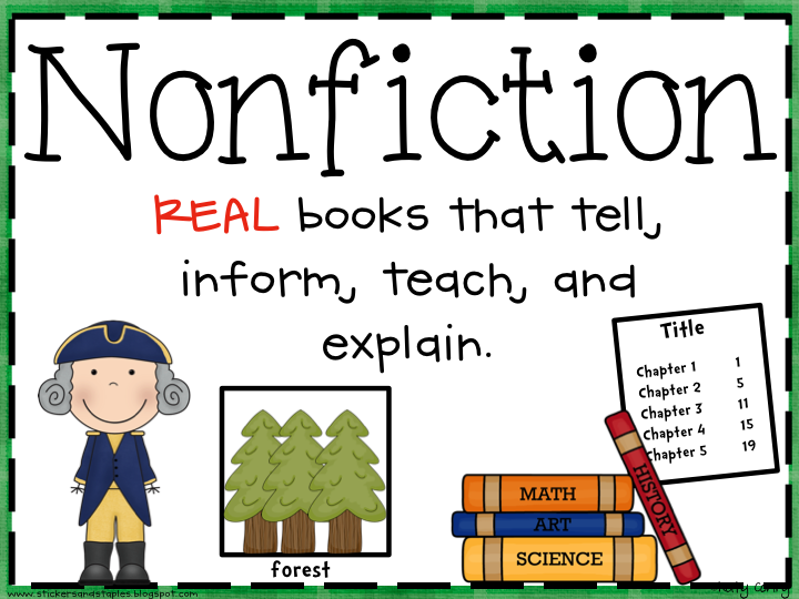 non-fiction-fiction-book-reports-teaching-resources