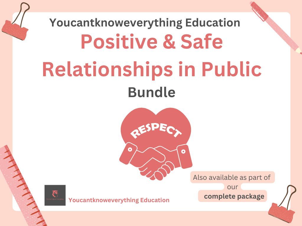 Positive & Safe Relationships in Public Bundle KS3