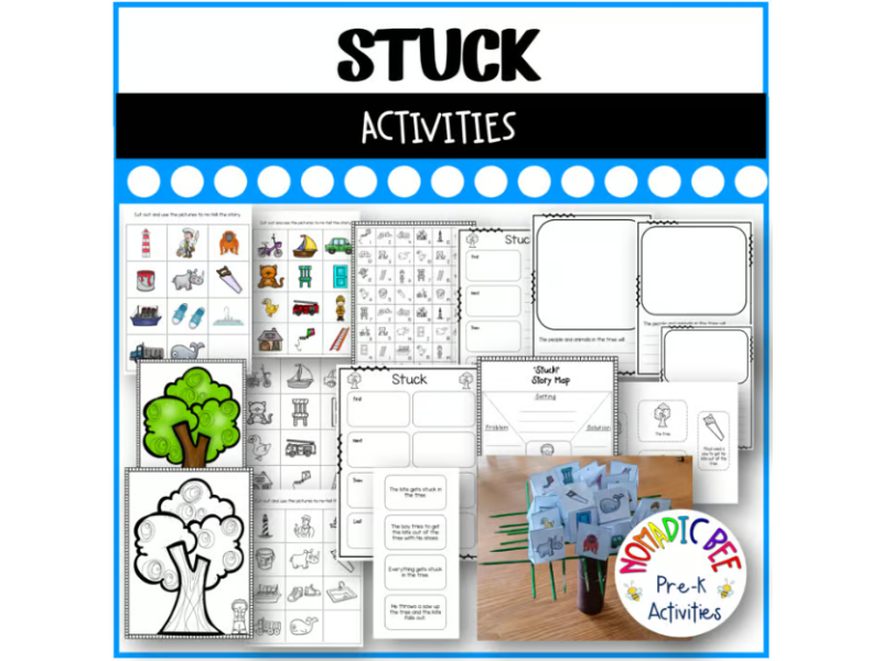 'Stuck', by Oliver Jeffers - Activities