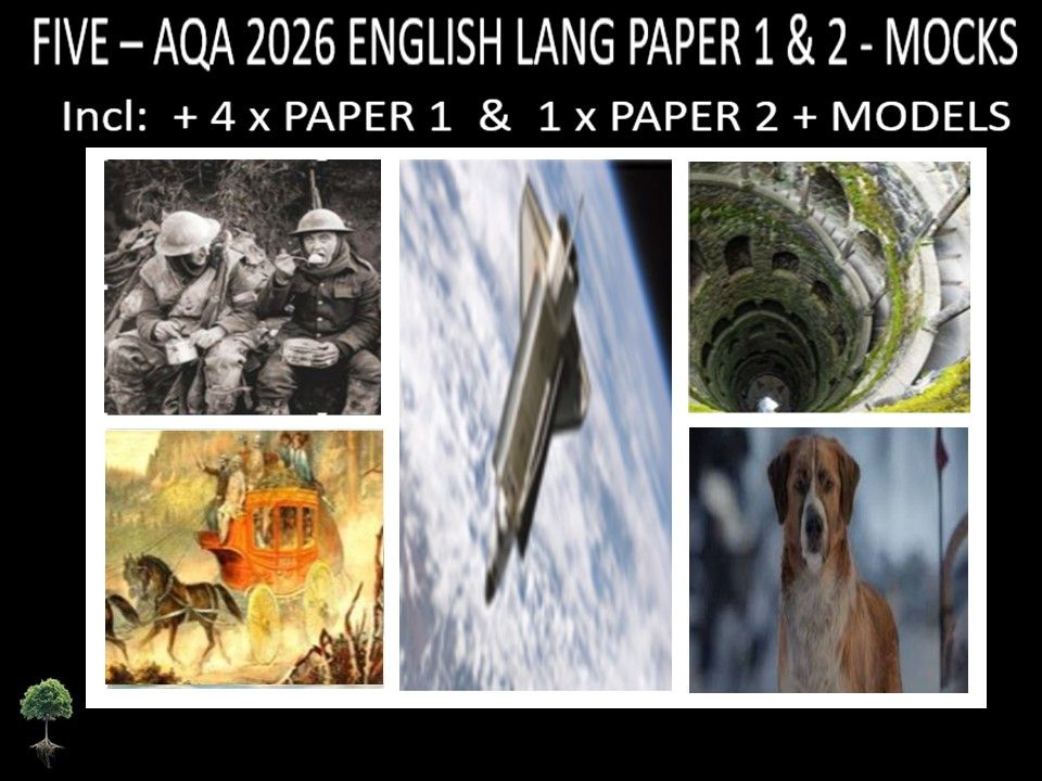 FIVE - AQA PAPER 1 & 2 | 2026 FULL MOCKS | MODELS