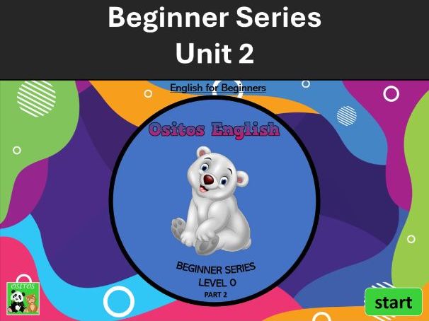 Beginner ESL Lesson: Unit 2