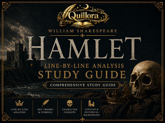 Hamlet Study Guide: Line-by-Line Analysis