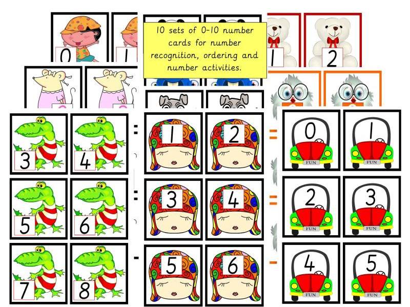 Novelty Number Sets 010 Teaching Resources