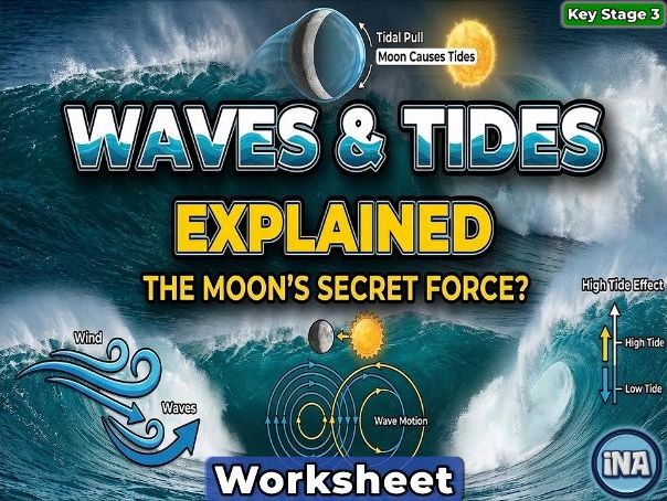 Waves and Tides - KS3 Geography Worksheet