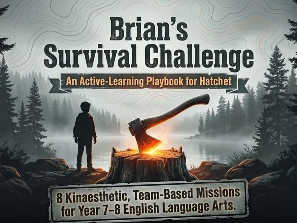 Hatchet – Year 7–8 Novel Study Teaching Pack with Survival Challenge Game