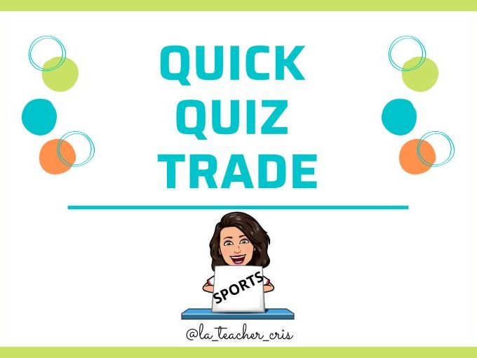 Quick Quiz Trade: Sports