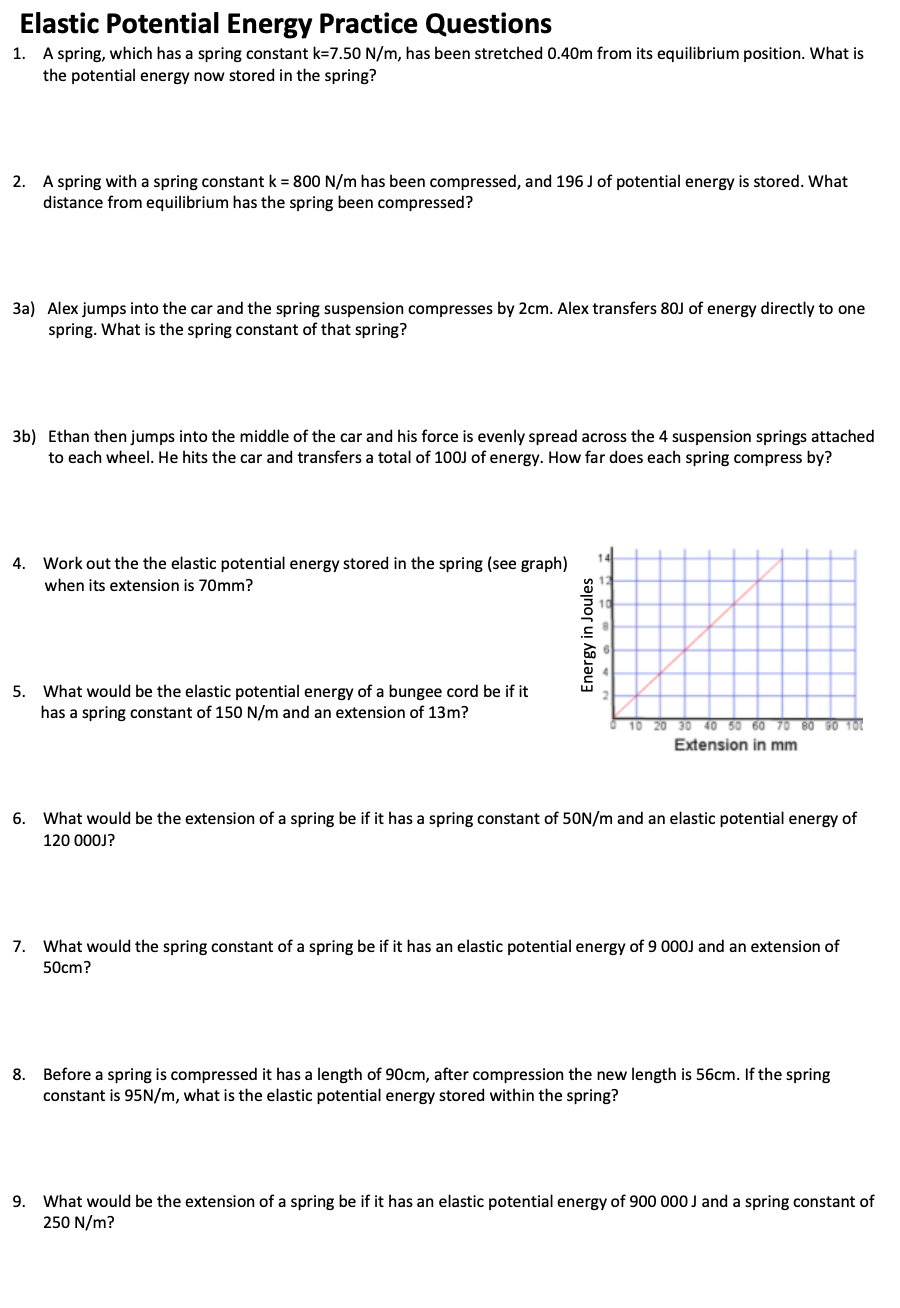 GCSE AQA Physics Topic 1 Energy; Full Scheme of Work | Teaching Resources