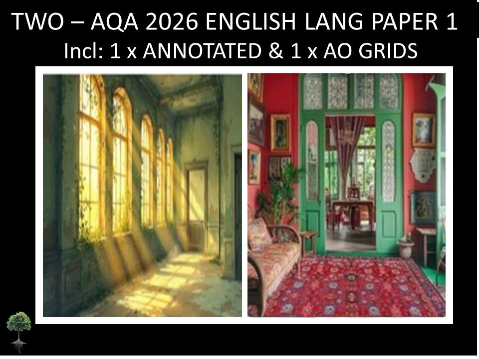 TWO- AQA PAPER 1 | 2026 FULL MOCKS | ANNOTATED | AO GRIDS