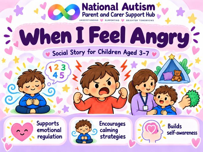 When i Feel Angry: ASD Social Story
