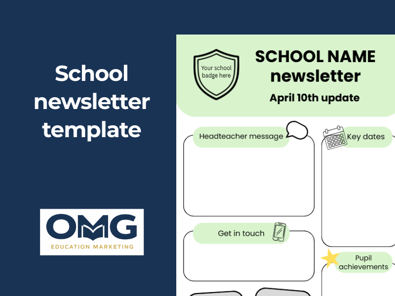 Easy School Newsletter Template