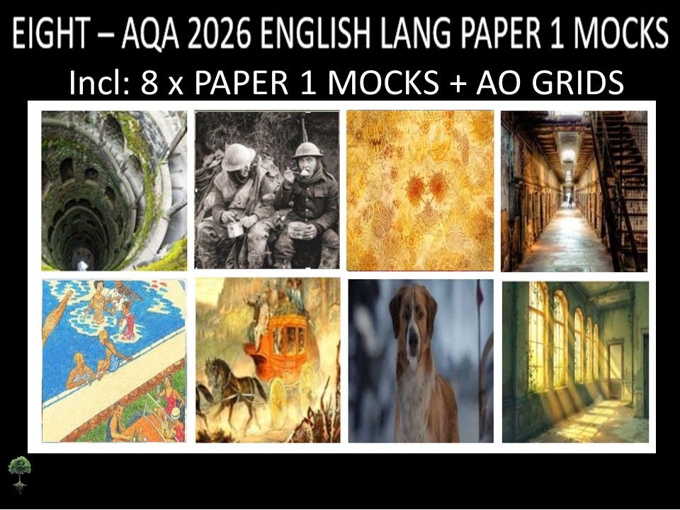 EIGHT - AQA PAPER 1 | 2026 FULL MOCKS | AO GRIDS