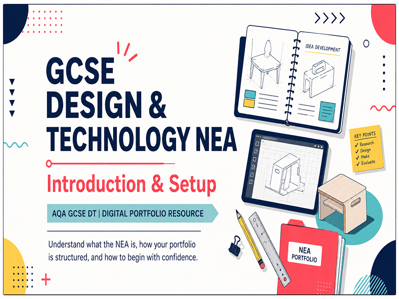AQA GCSE DT NEA Setup
