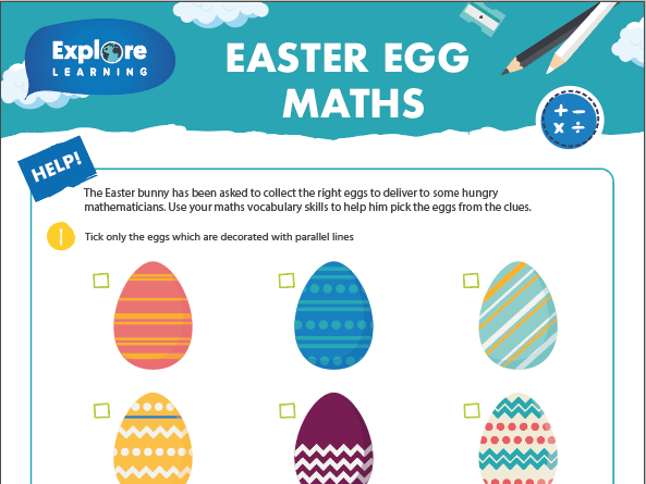 Free_Easter egg maths_Activity sheet