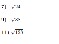 Simplifying radical expressions worksheet no 2 (with solutions ...