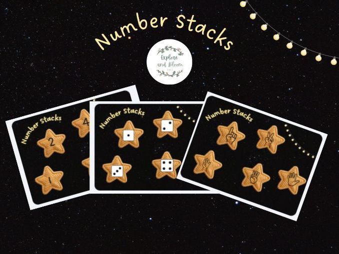 Space Number Stacks 1-5