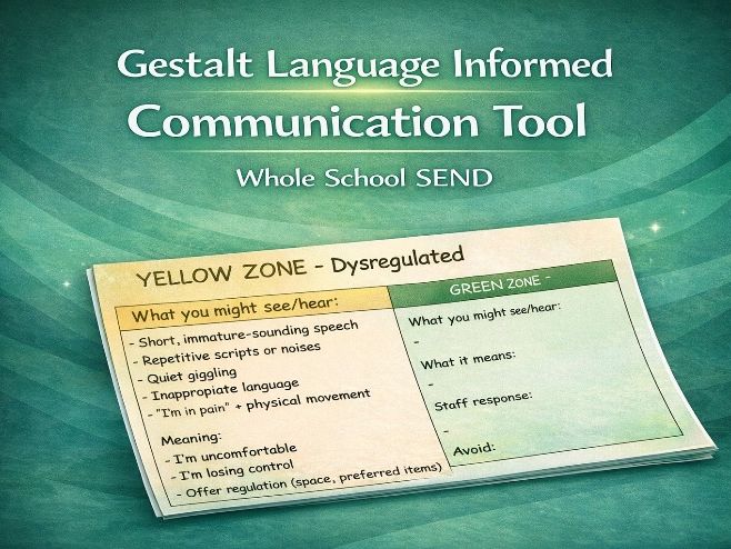 Gestalt Language Informed Communication Profile Tool