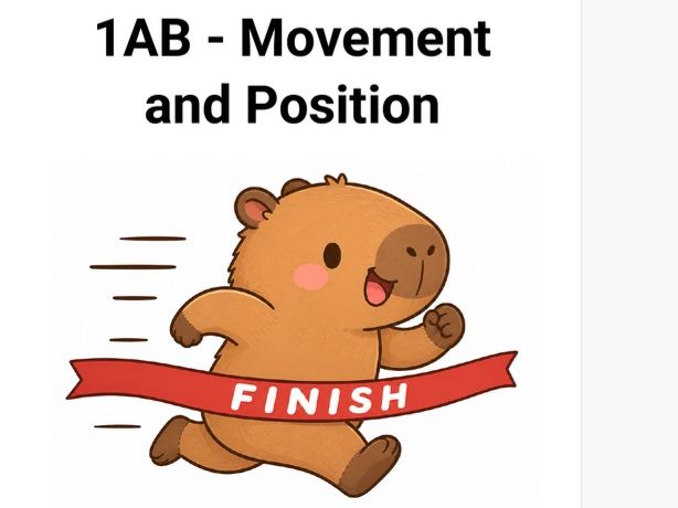 Activity Booklet - Topic 1B - Position and Movement
