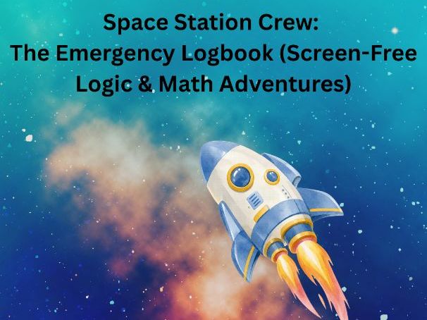 Space Station Crew: A Screen-Free STEM & Logic Unit Study (Ages 4–8)