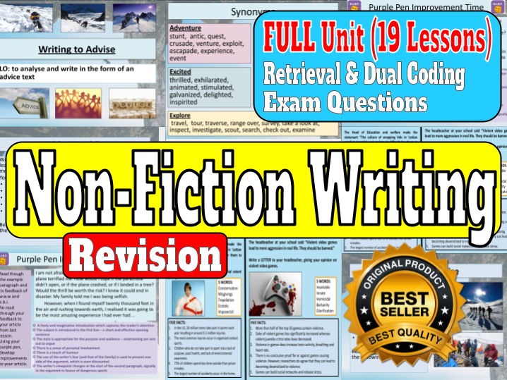 Writing Style Revision Non-Fiction Writing