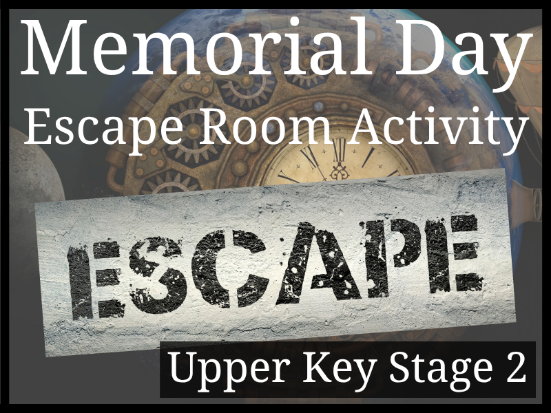 Memorial Day Escape Room Activity
