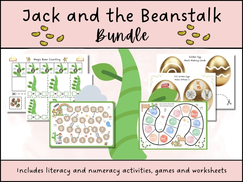 Jack and the Beanstalk Activity Bundle EYFS