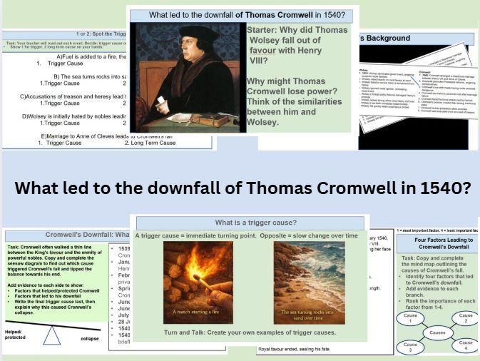 GCSE History Henry VIII  - Why Did Thomas Cromwell Fall in 1540?