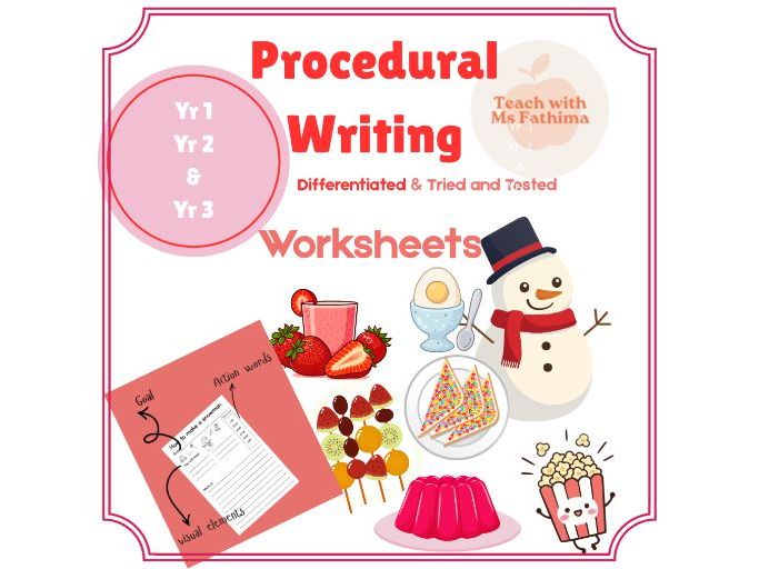 Procedural Writing Activities  | How-To Writing