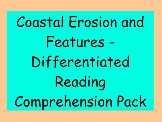 Coastal Erosion and Features – Differentiated Reading Comprehension Pack (LKS2)