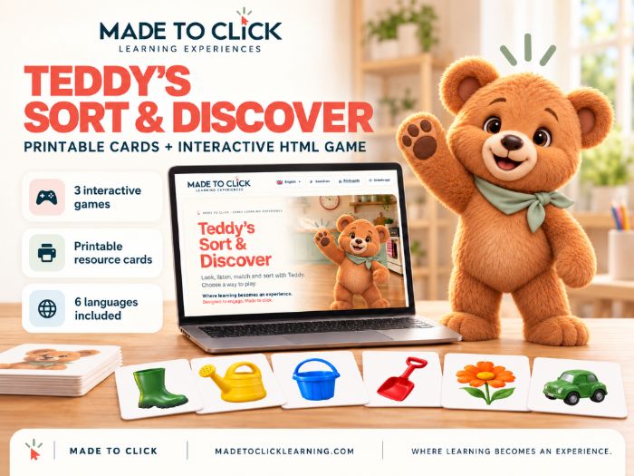Teddy's Sort & Discover - Early Years