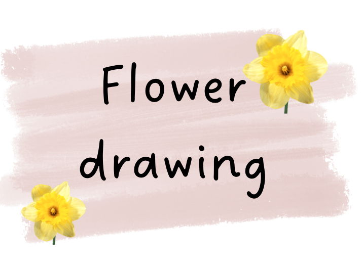 Flower drawing