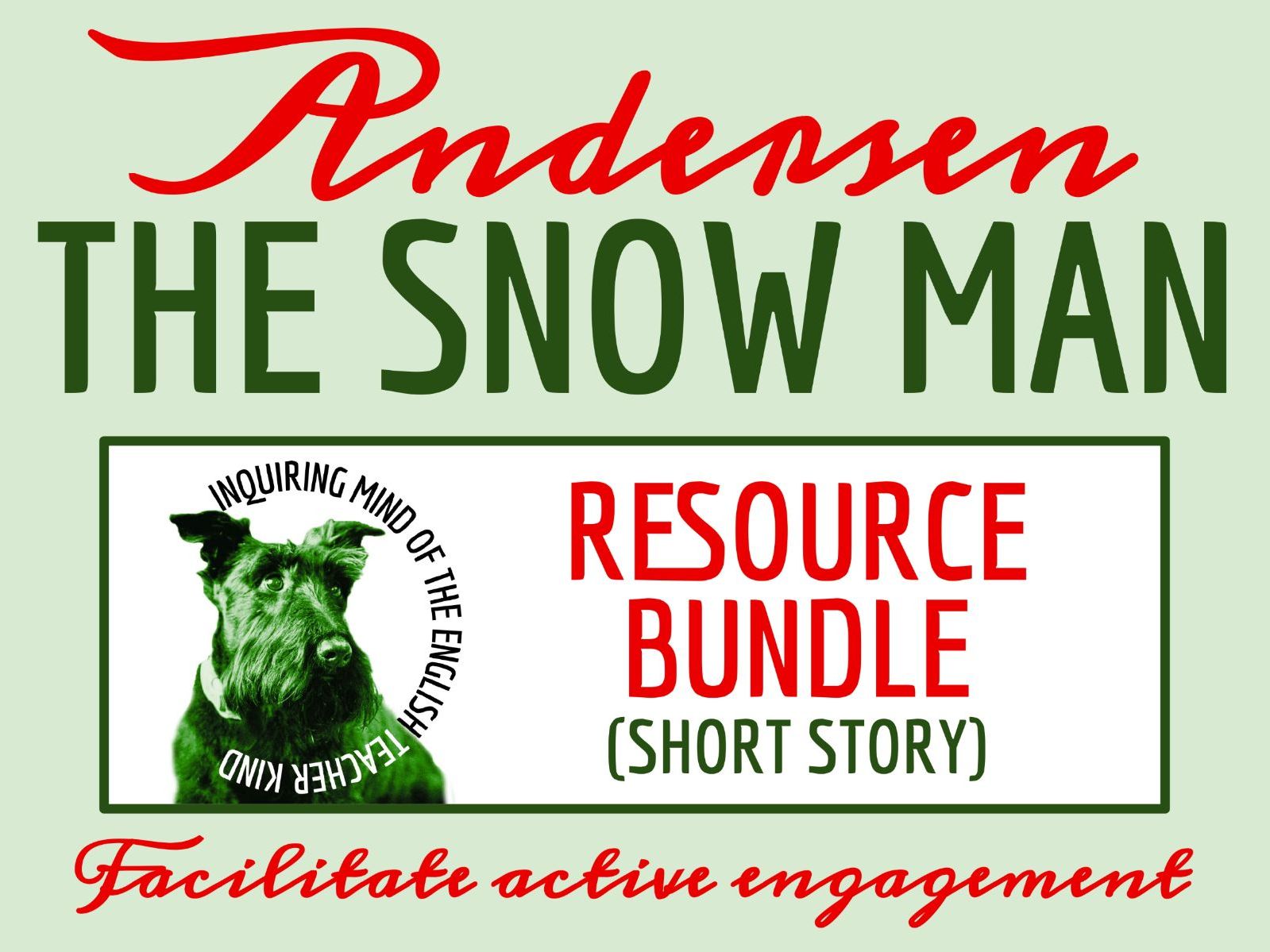 "The Snow Man" by Hans Christian Andersen | Winter Holiday Reading Activities