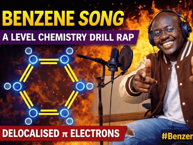 Benzene | A level Chemistry Drill Rap | Questions + Answers