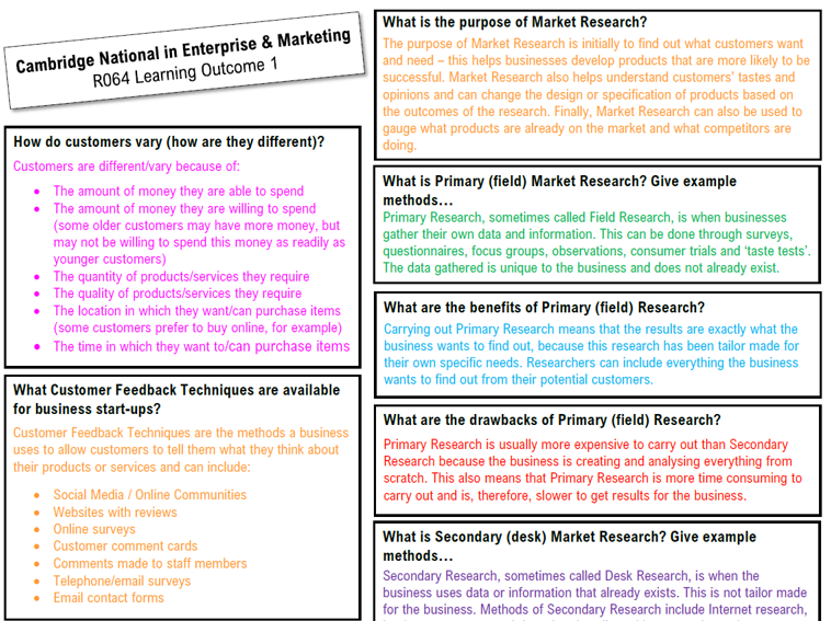Cambridge nationals grades picture