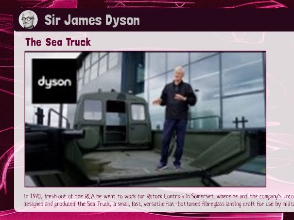 KS5 D&T Theory #25: Designers and their work