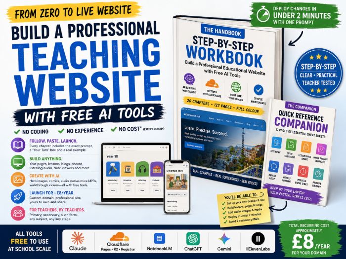 Build an Educational Website Using AI