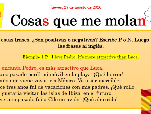VIVA SEGUNDA EDICIÓN LIBRO 3 ROJO module 1 unit 1 cosas que me molan