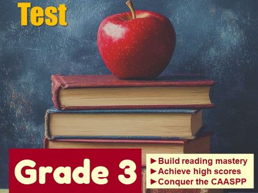 California CAASPP Reading Practice Test for Grade 3