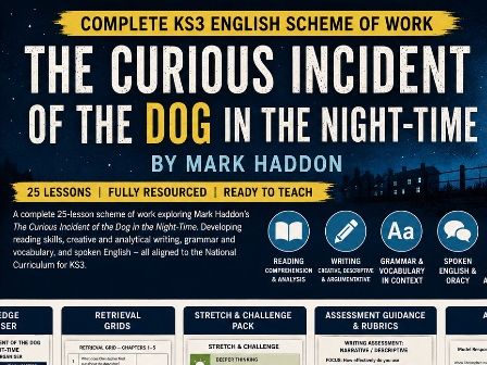 The Curious Incident of the Dog in the Night-Time | Complete KS3 English Scheme of Work (25 Lessons)
