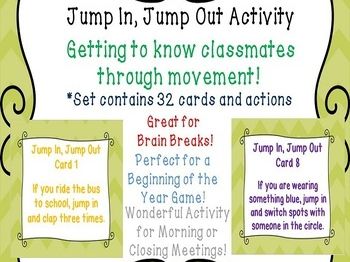 Back to School Ice Breaker Beginning of Year Activity Getting to Know You Game