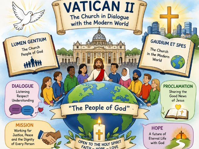 Y8: KS3 CATHOLIC RED: Dialogue and Encounter - L1: Why was the Second Vatican Council important?